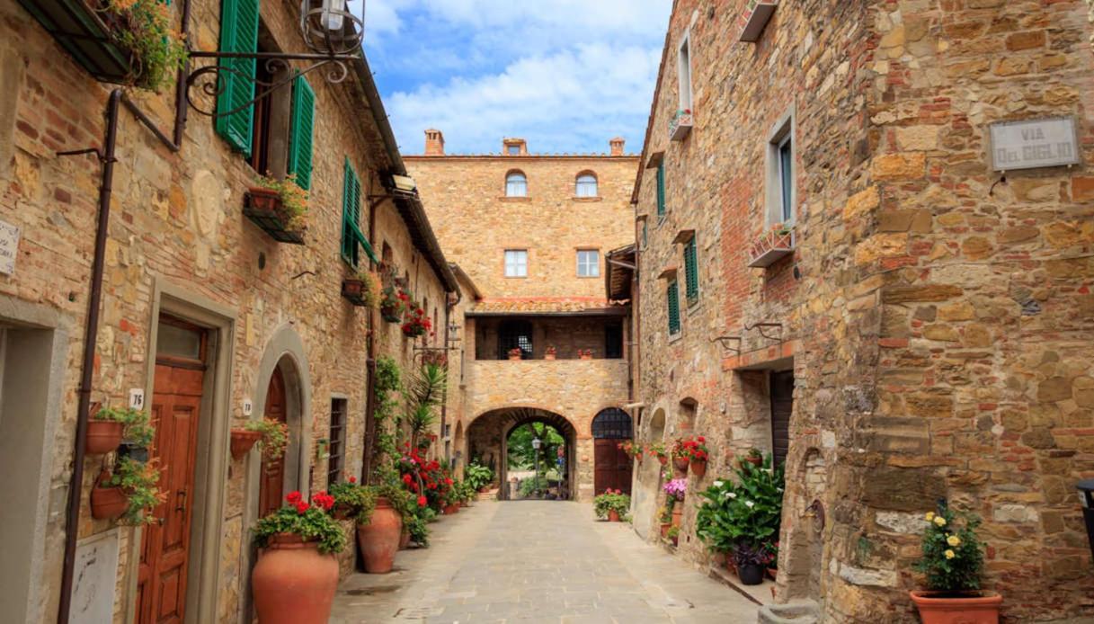 Dolce Cuore Luxe Apartment Chianti Florence Male Romantyczne Mieszkanie San Donato in Poggio Eksteriør billede