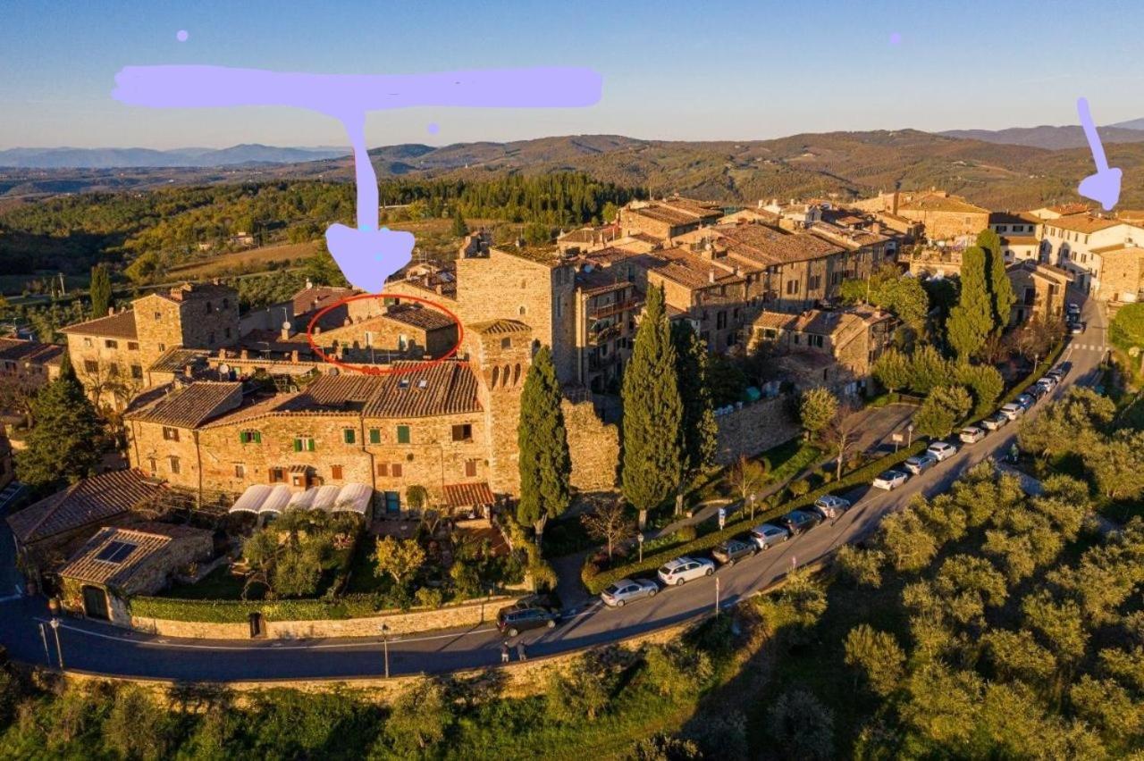Dolce Cuore Luxe Apartment Chianti Florence Male Romantyczne Mieszkanie San Donato in Poggio Eksteriør billede