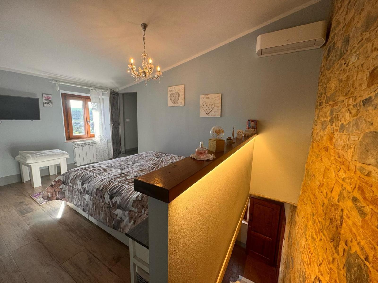 Dolce Cuore Luxe Apartment Chianti Florence Male Romantyczne Mieszkanie San Donato in Poggio Eksteriør billede