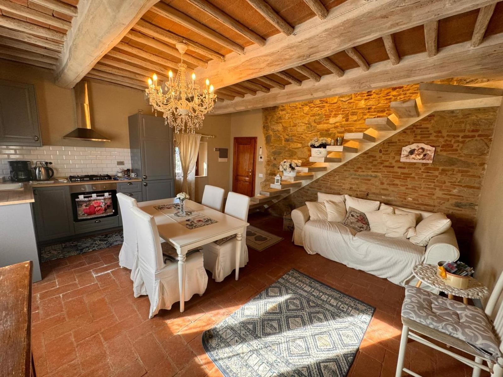 Dolce Cuore Luxe Apartment Chianti Florence Male Romantyczne Mieszkanie San Donato in Poggio Eksteriør billede